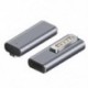 5A mágneses USB C-adapter PD gyorstöltés, konverziós C típusú aljzatból iOS interfészhez 2 adapter Magsafe 2 Macbook Air