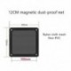 Szín: 12 cm - 80-140 mm-es mágneses porszűrő porálló hálós fedőkeret fekete hálós hálóvédő PC