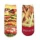 Szín: 19 - 2020-as divat Egyedi 3D nyomtatás Művészet Férfi Női Zokni Újdonság Sertés Állati Vintage Vicces zokni