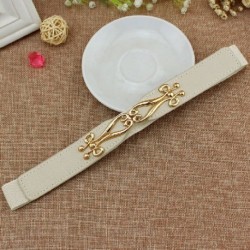 Szín: 14 - Új derékpántos női fekete derékpántok Elasric széles öv arany csat Cummerbund női fekete derékpántos ruha