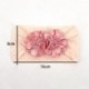 Szín: sötétkék - Új Camellia Flowers széles elasztikus nylon fejpánt gyerekeknek fejfedő fejfedők pamut csomós turbán
