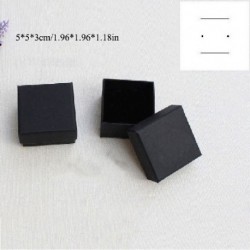 Szín: 1 - 1 db négyzet alakú téglalap ékszer Szervező doboz eljegyzési gyűrű fülbevalóhoz nyaklánc karkötő