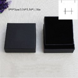 Szín: 9 - 1 db négyzet alakú téglalap ékszer Szervező doboz eljegyzési gyűrű fülbevalóhoz nyaklánc karkötő