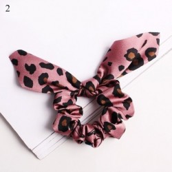 Szín: 2 - Új Chiffon Bowknot selyem hajcsiszolók női gyöngy lófarok tartó hajkötők Hajkötél gumiszalagok lányok