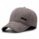 Szín: szürke - 2021 Corduroy téli sapkák Állítható baseball sapkák férfiaknak Snapback Hat Casquette Alkalmi hip-hop