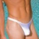 Fekete szín - Szexi Férfi Bikini Meleg fehérnemű Férfi Alsónadrágok Fehérnemű Férfi Mini Bugyi Alacsony derekú G