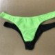 Szín: narancs - Szexi Férfi Bikini Meleg fehérnemű Férfi Alsónadrágok Fehérnemű Férfi Mini Bugyi Alacsony derekú G