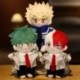 Szín: 3db - 1 db 20 cm-es Új My Hero Academia Peluche játékok Töltött puha anime Midoriya Izuku Bakugou Katsuki Todoroki