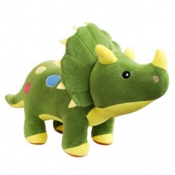 Szín: zöld - 120 cm-es Óriás plüss, puha Triceratops Stegosaurus plüss játék dinoszaurusz baba kitömött játék