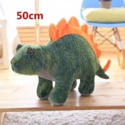 Szín: 50 cm zöld - 50-80 cm-es szimuláció dinoszaurusz plüssjátékok kitömött állatok plüss dinoszaurusz párna