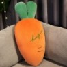 Szín: narancs - 55-110 cm-es nagy méretű rajzfilm sárgarépa plüssjátékok, teljes töltetű növénypárna Kawaii retek
