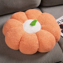 Szín: párna narancs - 20-70 cm-es skandináv stílusú sütőtök plüsspárna Kawaii Plant Dolls Ins sütőtök dekor
