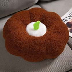 Szín: párnabarna - 20-70 cm-es skandináv stílusú sütőtök plüsspárna Kawaii Plant Dolls Ins sütőtök dekor kanapéhoz