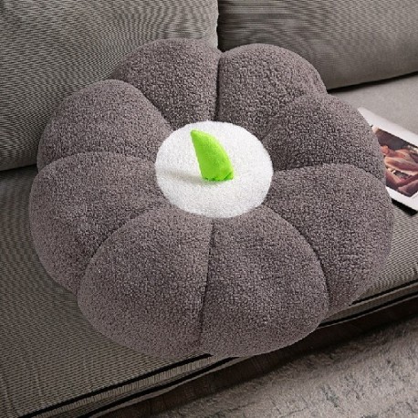 Szín: párnaszürke - 20-70 cm-es skandináv stílusú sütőtök plüsspárna Kawaii Plant Dolls Ins sütőtök dekor