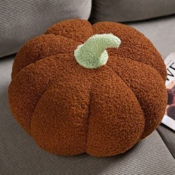 Szín: párna barna - 20-70 cm-es skandináv stílusú sütőtök plüsspárna Kawaii Plant Dolls Ins sütőtök dekor