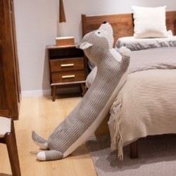 Szín: husky - 1 db 110 cm-es rajzfilm hosszú testű róka és husky shiba inu és kolbászos kutya plüss játékok aranyos