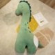 Magasság: 80 cm - 80/110/140cm Kawaii hatalmas egyszarvú krokodil dinoszaurusz plüssjátékok, szép töltött puha husky