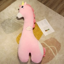 Magasság: 80 cm - 80/110/140cm Kawaii hatalmas egyszarvú krokodil dinoszaurusz plüssjátékok, szép töltött puha husky