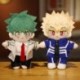 Szín: zöld - 20 cm-es rajzfilm My Hero Academia Peluche játék Aranyos Midoriya Izuku Bakugou Katsuki Todoroki Shoto