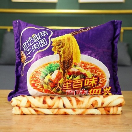 Szín: 2 - 45 cm-es Kawaii plüss instant tészta párna töltött szimuláció sült tészta Aranyos étel plüss párna