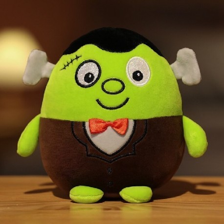 Szín: szörny - 20 cm kreatív Halloween dekor babák Vicces sütőtök zombik csontváz vámpír denevér szörny Peluche
