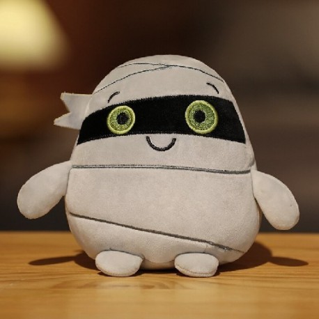 Szín: denevér - 20 cm kreatív Halloween dekor babák Vicces sütőtök zombik csontváz vámpír denevér szörny Peluche