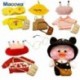 Magasság: 30 cm-es kacsaruha - 30 cm-es babák Kiegészítők LaLafanfan Cafe Duck Ruhák Kawaii Duck ruhákkal Plüssjátékok