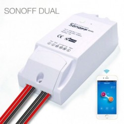 Sonoff Dual WiFi vezeték nélküli Smart Automata kapcsoló időzítő modul APP Remote