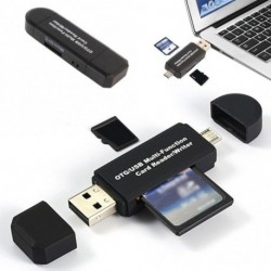 Micro USB OTG az USB 2.0 Adapter SD kártyaolvasó Android Phone Tablethez