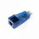 USB 2.0 LAN-hoz RJ45 Ethernet hálózati kártya adapter PC-hez 10 / 100Mbps