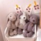 Szín: 35 cm-es Khaki maci - Kawaii puha, hosszú lábak nyuszi mackó kutya róka egyszarvú plüss játékok kitömött