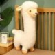 Fehér szín - 1db 85cm-es nagyméretű alpacasso plüssjátékok Szép alpaka plüss párna ágy alvópárna kitömött puha