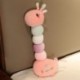 Magasság: 100cm - 60-120cm Kawaii plüss hernyó szarvas játékok aranyos kitömött puha hosszú állatpárna alvópárna