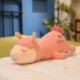 Magasság: 70 cm - 50/70/100 cm-es szép plüss alpaka párna Kawaii állati bárány játékok alpacasso párna lányoknak baba