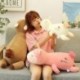Magasság: 70 cm - 50/70/100 cm-es szép plüss alpaka párna Kawaii állati bárány játékok alpacasso párna lányoknak baba