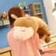 Magasság: 70 cm - 50/70/100 cm-es szép plüss alpaka párna Kawaii állati bárány játékok alpacasso párna lányoknak baba