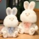 Magasság: 50 cm - 1db 35/50/60cm Új Kawaii Kövér Nyúl plüss játékok Kitömött állat Nyúl babák Gyerekjátékok Baba