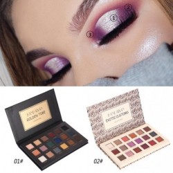 HANDAIYAN 18 Színű Női smink Vízálló Glitter szemhéjárnyaló paletta Kozmetikum