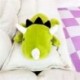 Szín: rózsaszín - 1 db 25 cm-es aranyos dinoszaurusz Peluche játékok Rajzfilm Triceratops babák töltött puha