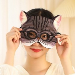 Szín: szürke macska - 14*18cm Halloween karácsonyra Vicces maszk babák szimuláció plüss tigris sas leopárd macska állat