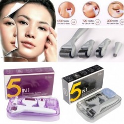 5 az 1-ben Titánium Derma Roller tű terápia Bőrápoló akne pattanás ellen