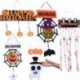 Szín: stílus 7 - Halloween party dekoráció Boldog Halloween tök Szellem Boszorkány denevér díszek Hangtag otthonra