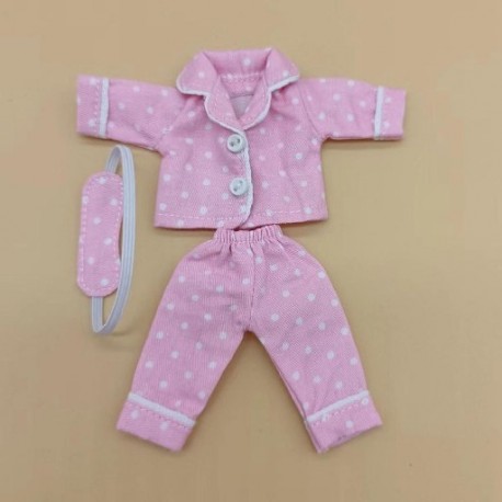 Szín: 3 - Kiváló minőség ob11 obitsu 11 tartozékokhoz 5 színű baba pizsama alvó ruhák új aranyos ruhák 111.01.12