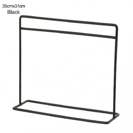 Szín: fekete-35cmx31cm - Ajándék Játszóház Gyerekek Játékbabák Kiegészítők Babaház bútorok Miniatűr vállfák