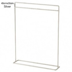 Szín: ezüst-45cmx35cm - Ajándék Játszóház Gyerekek Játékbabák Kiegészítők Babaház bútorok Miniatűr vállfák