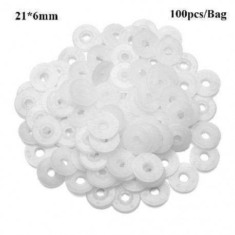Szín: 21x6 mm - Medvegyerek gyerekjátékok 17mm 21mm 12mm 13mm baba állatjátékok kerek tömítések alátétek baba orr