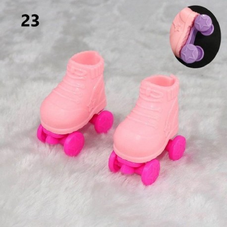 Szín: 23 - 28 stílus Egyéb kiegészítők Kiváló minőségű 16 hüvelykes baba test PVC baba viselet divat szandál