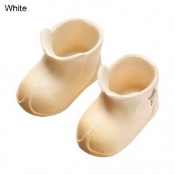 Fehér szín - 1/12 BJD babák cipők csizmák babaruha kiegészítők baba esőcsizmák 12~16 cm babák OB11 babacipők