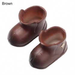 Szín: Barna - 1/12 BJD Babák Cipők Csizmák Babaruha Kiegészítők Babák Esőcsizmák 12~16cm Babák OB11 Babacipők