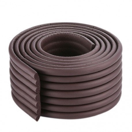 Szín: kávé - Óvoda hab lökhárító otthoni bútor ütközés párna íróasztal sarokvédő baba biztonsági asztal